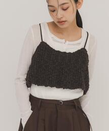 KBF | バルーンニットビスチェ(ニット/セーター)