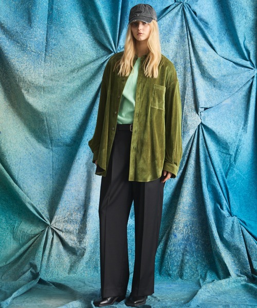 UNISEX》【Loro Piana Fabric】Prime-Wide One-tuck Trousers/【ロロ