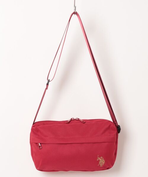 U.S. POLO ASSN.(ユーエスポロアッスン)の「【U.S. POLO ASSN.】ユーエスポロアッスン スクエアショルダー USPA-2737(ショルダーバッグ・レディース・ブラック/オフホワイト/ブルー/ピンク/レッド/ネイビー/イエロー/グリーン/グレー/ベージュ・FREE)」の17枚目の写真