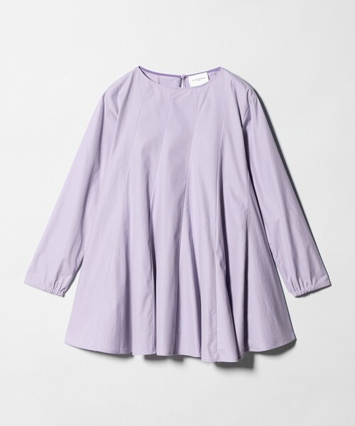 UNITED ARROWS（ユナイテッドアローズ）の「バイアス フレア チュニック ブラウス ‐ウォッシャブル‐（シャツ/ブラウス・レディース・オフホワイト/ネイビー/ライラック・36/38）」の20枚目の写真
