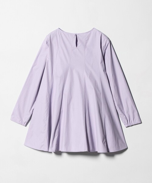 UNITED ARROWS（ユナイテッドアローズ）の「バイアス フレア チュニック ブラウス ‐ウォッシャブル‐（シャツ/ブラウス・レディース・オフホワイト/ネイビー/ライラック・36/38）」の21枚目の写真