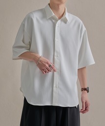 epnok（エプノック）の「ファンクショナルベーシックルーズレギュラーカラー半袖シャツ（シャツ/ブラウス）」