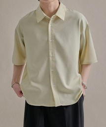 epnok（エプノック）の「ファンクショナルベーシックルーズレギュラーカラー半袖シャツ（シャツ/ブラウス）」