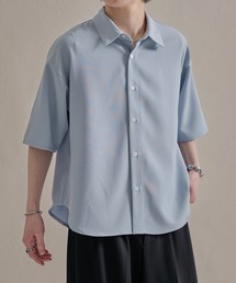 epnok（エプノック）の「ファンクショナルベーシックルーズレギュラーカラー半袖シャツ（シャツ/ブラウス）」