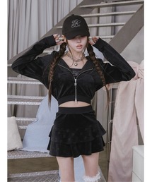 Darich（ダーリッチ）の「シグネチャーDRベロアベアトップ&フーディー（その他トップス）」