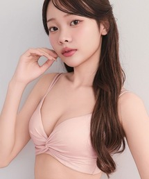 aimerfeel（エメフィール）の「ラメ フロントクロス ノンワイヤー 超盛ブラ(R) 単品ブラジャー（ブラジャー）」