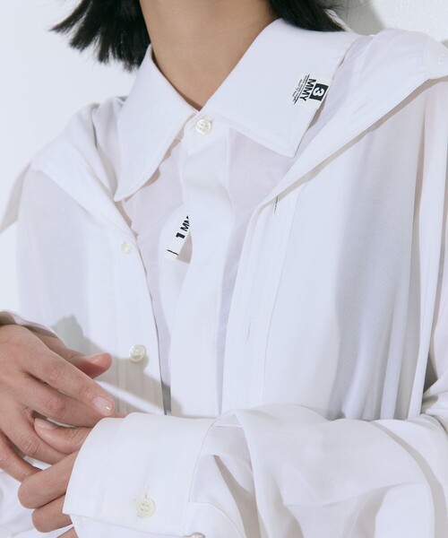 MIHARA YASUHIRO/ミハラヤスヒロ】DOUBLE LAYERED SHIRTS/ダブル
