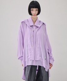 Maison MIHARA YASUHIRO（メゾンミハラヤスヒロ）の「【MIHARA YASUHIRO/ミハラヤスヒロ】DOUBLE LAYERED SHIRTS/ダブルレイヤードシャツ（シャツ/ブラウス）」