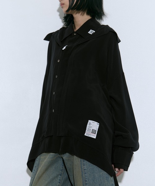 MIHARA YASUHIRO/ミハラヤスヒロ】DOUBLE LAYERED SHIRTS/ダブル