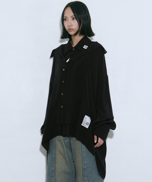 MIHARA YASUHIRO/ミハラヤスヒロ】DOUBLE LAYERED SHIRTS/ダブル
