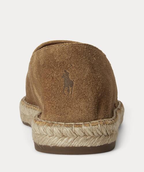 POLO RALPH LAUREN(ポロ ラルフ ローレン)の「Cevio スエード エスパドリーユ(サンダル・メンズ・ブラウン系6・9D/10D/10.5D/9.5D/8.5D/8D/7.5D/7D)」の3枚目の写真