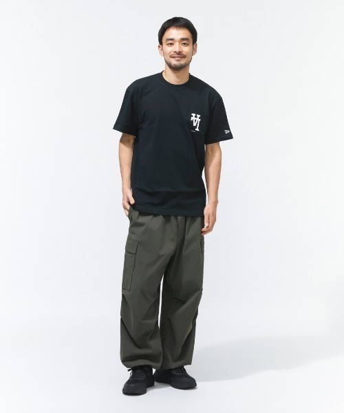 NEW ERA(ニューエラ)の「ニューエラ SS CT TEE LOSDOD UPSIDEDOWN BLK(Tシャツ/カットソー・メンズ・ブラック・M/L/LL)」の4枚目の写真
