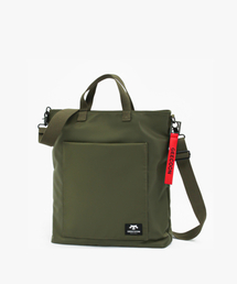 GEECOON（ジークーン）の「ナイロンユーティリティビッグポケットショルダーバッグ GEE238-710 カーキ（ショルダーバッグ）」