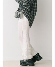 jouetie（ジュエティ）の「レースフリルフィットフレアパンツ（その他パンツ）」