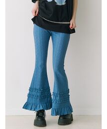 jouetie | レースフリルフィットフレアパンツ(その他パンツ)