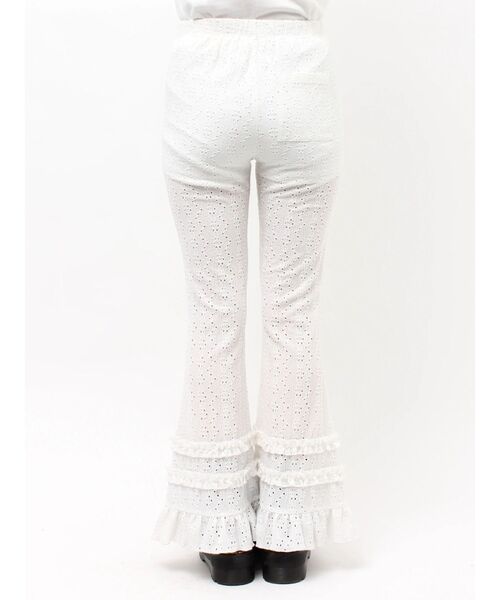 jouetie(ジュエティ)の「レースフリルフィットフレアパンツ(その他パンツ・レディース・ブルー/オフホワイト/ブラック・MEDIUM)」の20枚目の写真
