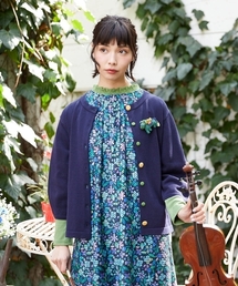 Jocomomola（ホコモモラ）の「ハイツイストコットンカーディガン（カーディガン/ボレロ）」