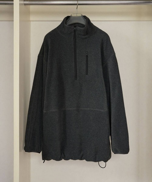 anuke(アンヌーク)の「anuke Fleece 2way Onepiece フリース2Wayワンピース/62620307(ワンピース・レディース・チャコールグレー・38/36)」の2枚目の写真