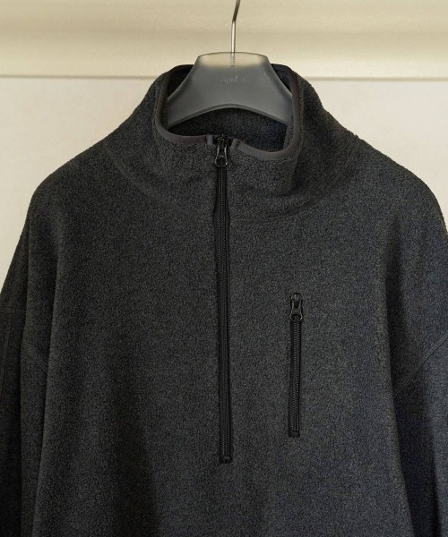 anuke(アンヌーク)の「anuke Fleece 2way Onepiece フリース2Wayワンピース/62620307(ワンピース・レディース・チャコールグレー・38/36)」の3枚目の写真