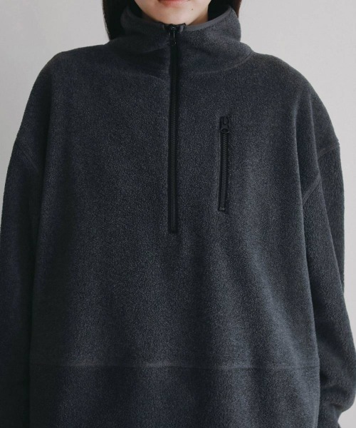 anuke(アンヌーク)の「anuke Fleece 2way Onepiece フリース2Wayワンピース/62620307(ワンピース・レディース・チャコールグレー・38/36)」の11枚目の写真