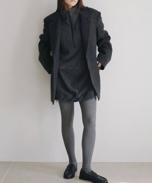 anuke(アンヌーク)の「anuke Fleece 2way Onepiece フリース2Wayワンピース/62620307(ワンピース・レディース・チャコールグレー・38/36)」の15枚目の写真