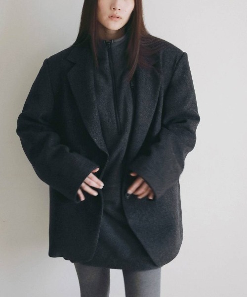 anuke(アンヌーク)の「anuke Fleece 2way Onepiece フリース2Wayワンピース/62620307(ワンピース・レディース・チャコールグレー・38/36)」の16枚目の写真