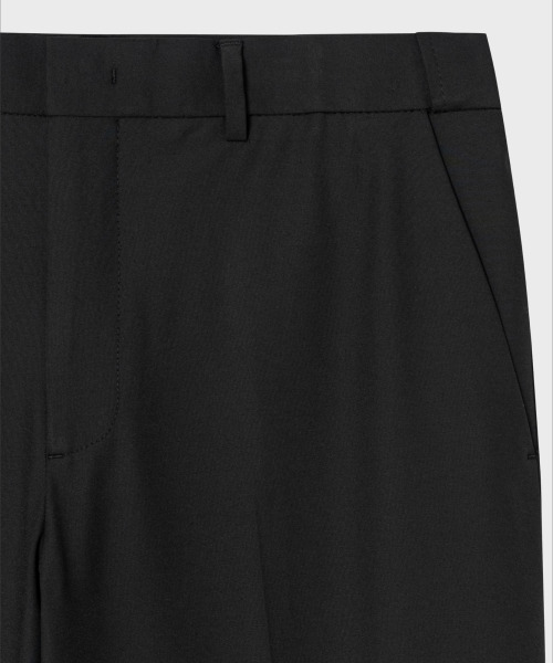 NONBLANK（ノンブランク）の「[夏]ハイクールセミワイドフィットスラックス_BLACK（スラックス・メンズ・ブラック・MEDIUM/LARGE/X-LARGE）」の3枚目の写真