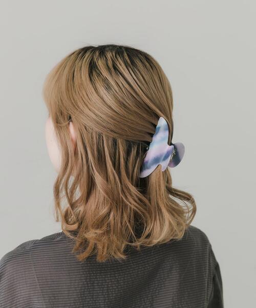 SMELLY(スメリー)の「カラーストライプバンス(バレッタ/ヘアクリップ・レディース・パープル系その他/グリーン系その他・-)」の16枚目の写真