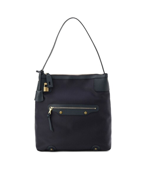 TOFF&LOADSTONE（トフアンドロードストーン）の「Key one handle（キーワンハンドル）（ハンドバッグ・レディース・ブラック/ネイビー・00）」の8枚目の写真