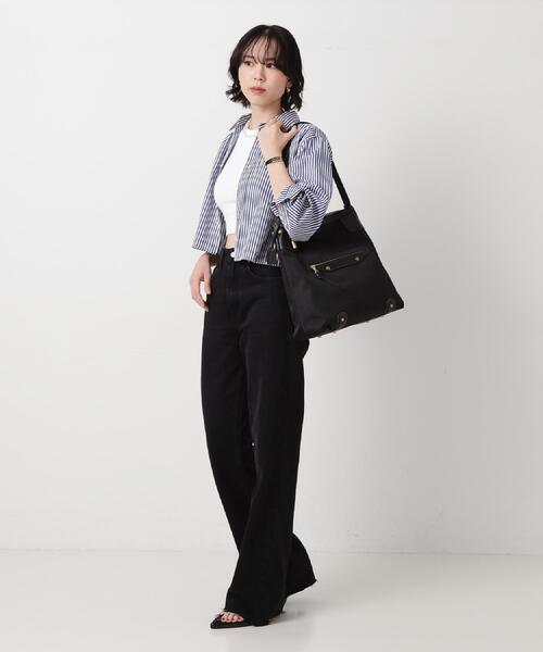 TOFF&LOADSTONE（トフアンドロードストーン）の「Key one handle（キーワンハンドル）（ハンドバッグ・レディース・ブラック/ネイビー・00）」の3枚目の写真
