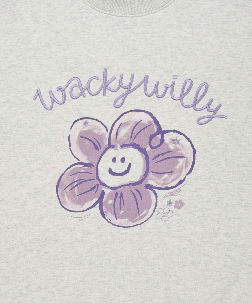 Wacky WiLLy（ワッキーウィリー）の「[26SS] ウィメンズビッグリリーグラフィックスウェットオートミール（スウェット・レディース・その他・MEDIUM/SMALL）」の5枚目の写真