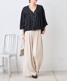 Jena espace merveilleux | マルチタックワイドパンツ(その他パンツ)