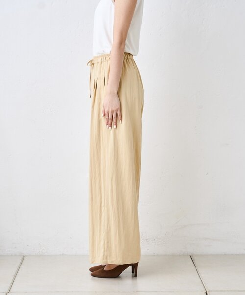 Jena espace merveilleux（ジェナ　エスパスメルヴェイユ）の「マルチタックワイドパンツ（その他パンツ・レディース・チャコールグレー/アイボリー/イエロー・FREE）」の21枚目の写真