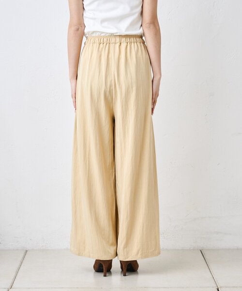 Jena espace merveilleux（ジェナ　エスパスメルヴェイユ）の「マルチタックワイドパンツ（その他パンツ・レディース・チャコールグレー/アイボリー/イエロー・FREE）」の22枚目の写真