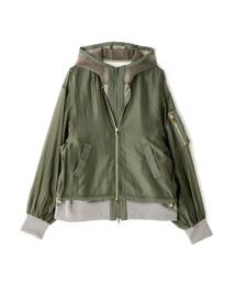 Risley（リズレー）の「Risley/リズレー/シアーレイヤードブルゾン（ブルゾン）」