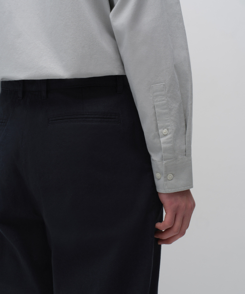 MUSINSA STANDARD（ムシンサスタンダード）の「[シティワーカーズ] リネンブレンドテーパードパンツ [ネイビー]（その他パンツ・メンズ・その他・26/27/28/29/30/31/32/33/34/36/38/40/42）」の8枚目の写真