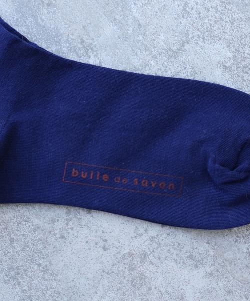 bulle de savon(ビュルデサボン)の「△ふわふわ透かしソックス(ソックス/靴下・レディース・ネイビー/ホワイト/ピンク・FREE)」の4枚目の写真