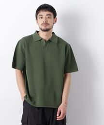 NANO universe（ナノユニバース）の「12ゲージドライニットスキッパーポロシャツ（ポロシャツ）」