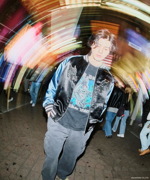 ZOZOSPOT(ゾゾスポット)の「家庭科のドラゴン×ZOZOTOWN スカジャン(スカジャン・メンズ・その他1・L/XL)」の5枚目の写真