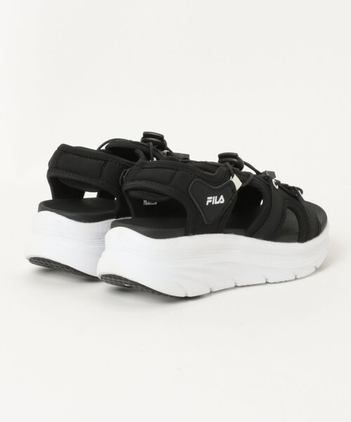 FILA(フィラ)の「【FILA】スポーツサンダル Creare2(サンダル・レディース・ブラック×ホワイト・23.0cm/24.0cm/25.0cm)」の2枚目の写真