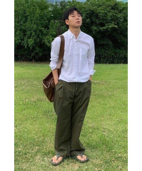 SAINTSATIN(セントサテン)の「ブリン フリップフロップクッションスリッパ カーキ(サンダル・レディース・その他・23cm/24cm/25cm/L/XL)」の4枚目の写真
