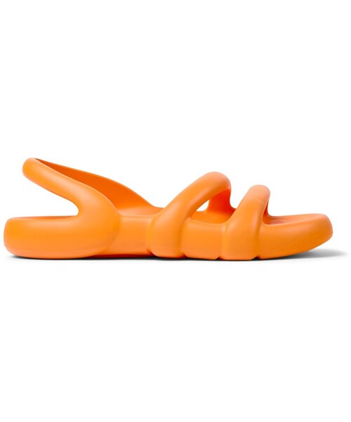 CAMPER（カンペール）の「[カンペール] KOBARAH FLAT / サンダル（サンダル・レディース・オレンジ・23.5cm/22.5cm/25.5cm/23.0cm/25.0cm/24.0cm）」の2枚目の写真