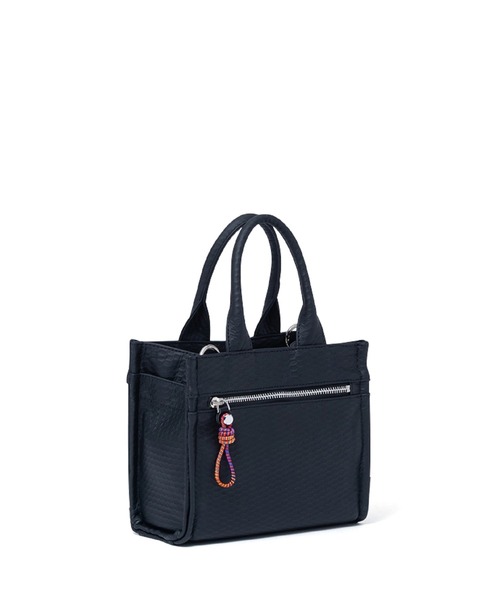 MANIUNO(マニウノ) ECCO LEATHER スクエアミニトート（S）（トート