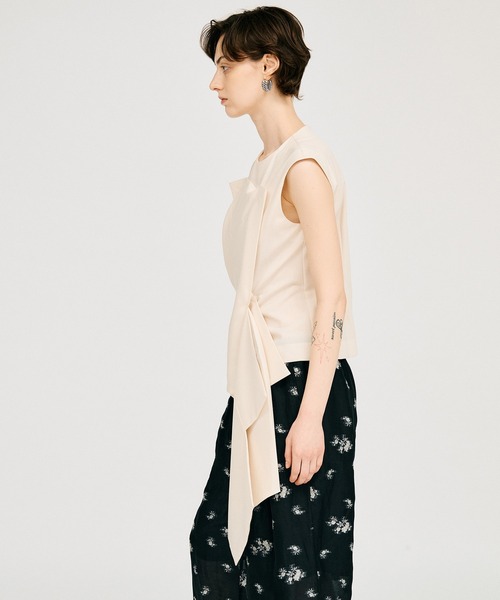 PRANK PROJECT(プランクプロジェクト)の「【2026Summer Pre-Order】ドレッシートップス / Architect Sleeveless Top(シャツ/ブラウス・レディース・ベージュ/ホワイト・FREE)」の7枚目の写真