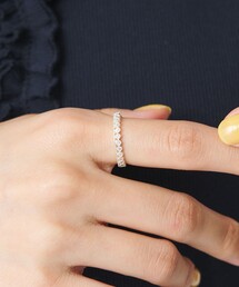 BAITS（ベイツ）の「＜BAITS＞ジルコニア ティアラ リング（リング）」