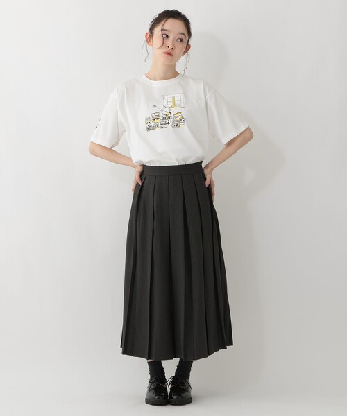 Afternoon Tea(アフタヌーンティー)の「Tシャツ/ベイキング/YEYE(Tシャツ/カットソー・レディース・オフホワイト/ライトイエロー・MEDIUM)」の5枚目の写真
