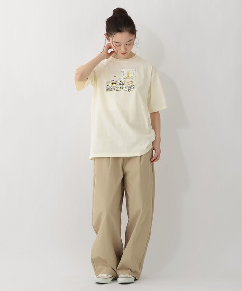 Afternoon Tea(アフタヌーンティー)の「Tシャツ/ベイキング/YEYE(Tシャツ/カットソー・レディース・オフホワイト/ライトイエロー・MEDIUM)」の9枚目の写真