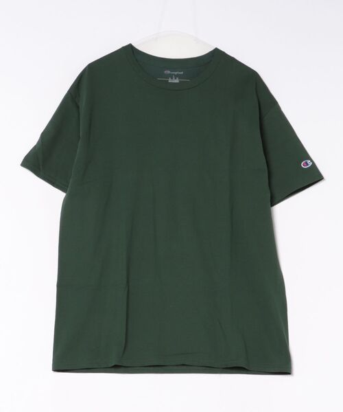 Champion(チャンピオン)の「【Champion/チャンピオン】Authentic T-SHIRTS オーバーサイズ ワンポイント刺繍 半袖Tシャツ ユニセックス(Tシャツ/カットソー・レディース・ホワイト/ネイビー/ブラック/チャコールグレー/グレー/ダークグリーン・L/XL/M)」の8枚目の写真