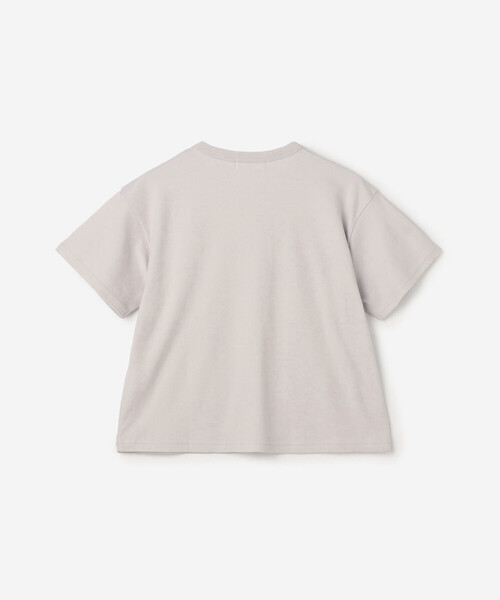 GYMPHLEX（ジムフレックス）の「Gymphlex | スムースコットン コンパクトTシャツ WOMEN（Tシャツ/カットソー・レディース・ライトグレー/チャコール/ライトグリーン・14）」の13枚目の写真