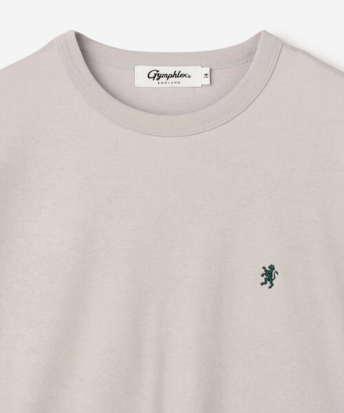 GYMPHLEX（ジムフレックス）の「Gymphlex | スムースコットン コンパクトTシャツ WOMEN（Tシャツ/カットソー・レディース・ライトグレー/チャコール/ライトグリーン・14）」の14枚目の写真
